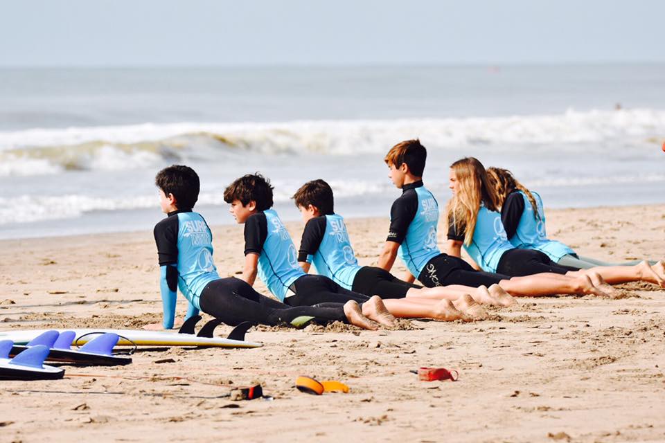 Entrenamientos de Surf