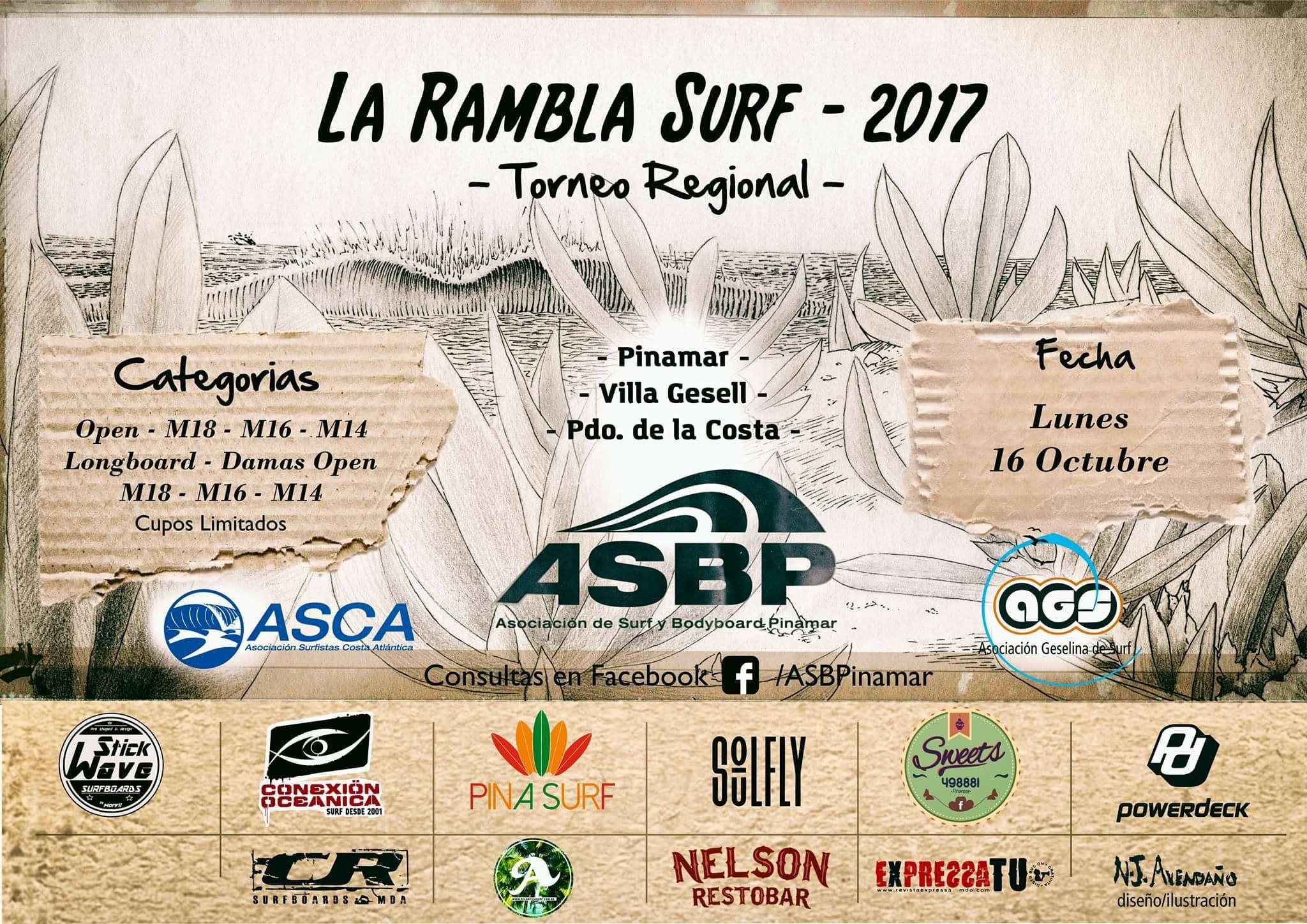 Torneo de Surf / La Rambla Surf 2017