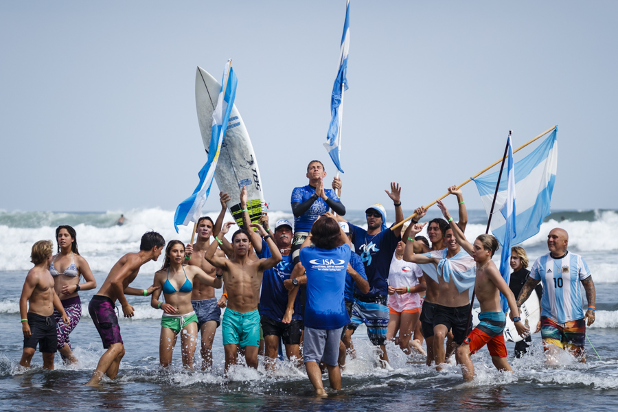 Campeón Argentino, mundial Junior ISA Japón 2017