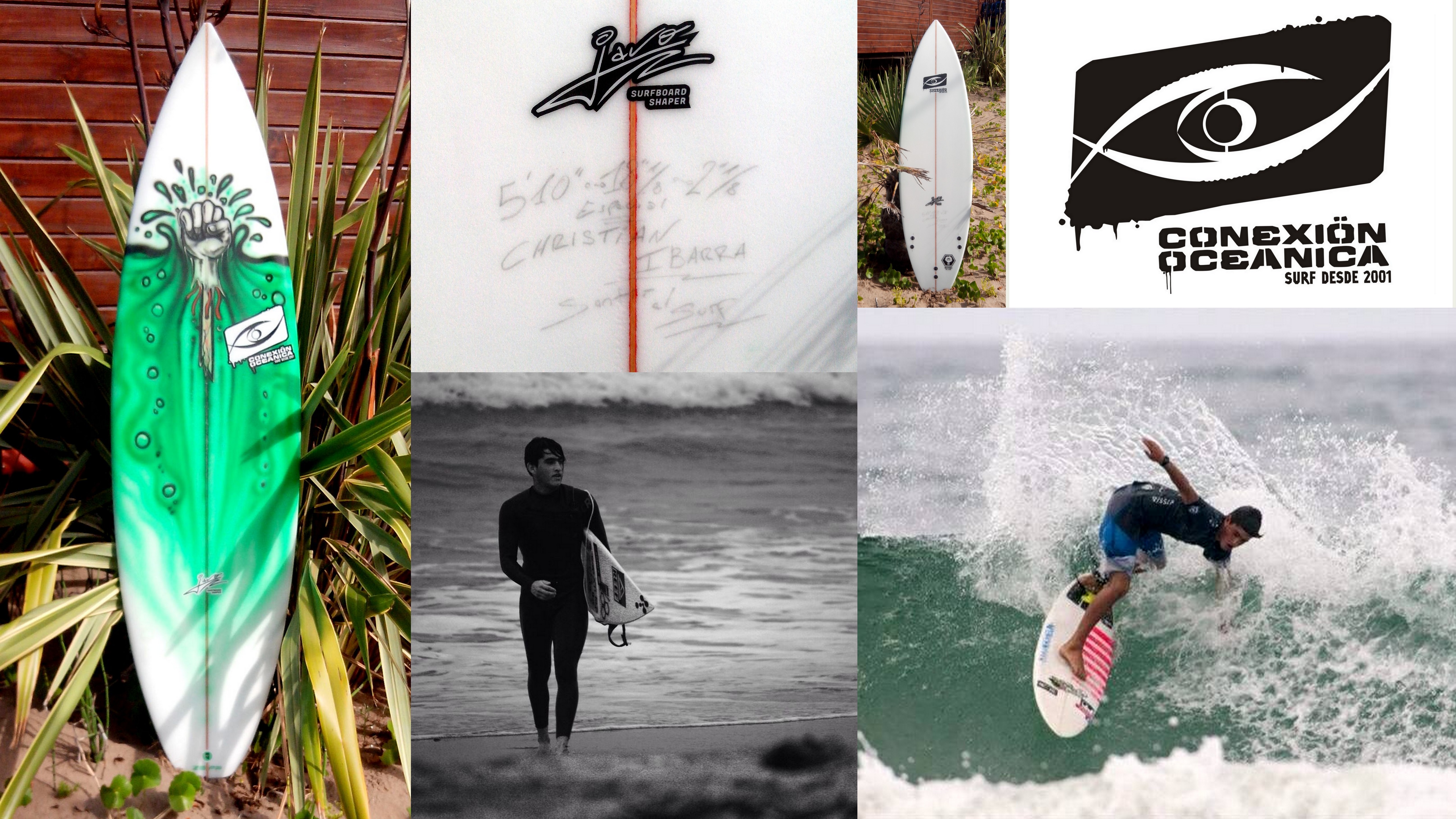 Surfboard C.O especial Christian Ibarra 