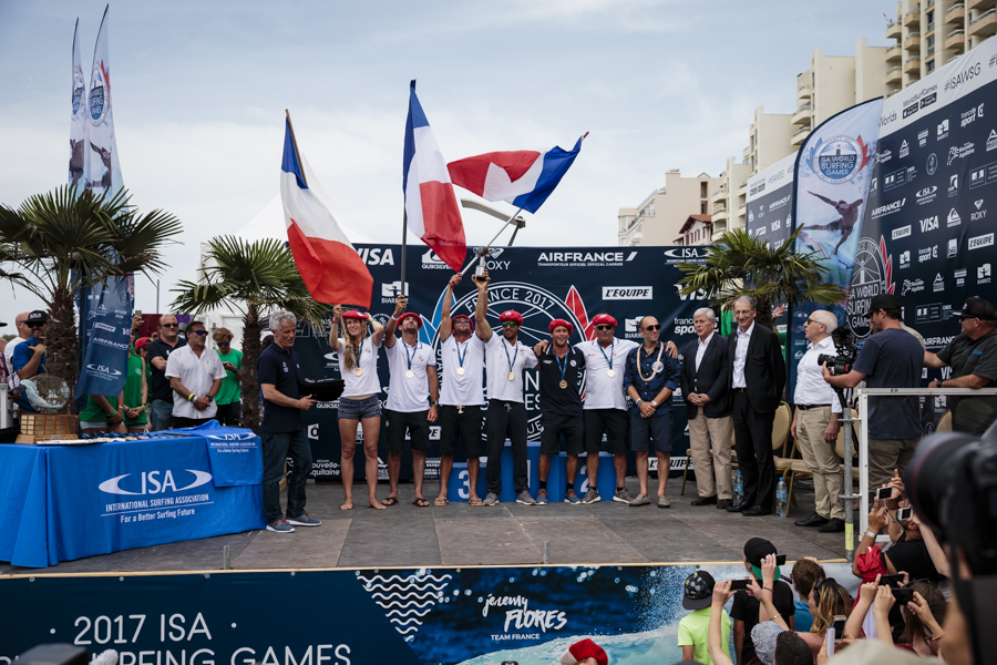 France Champion du Monde de Surf