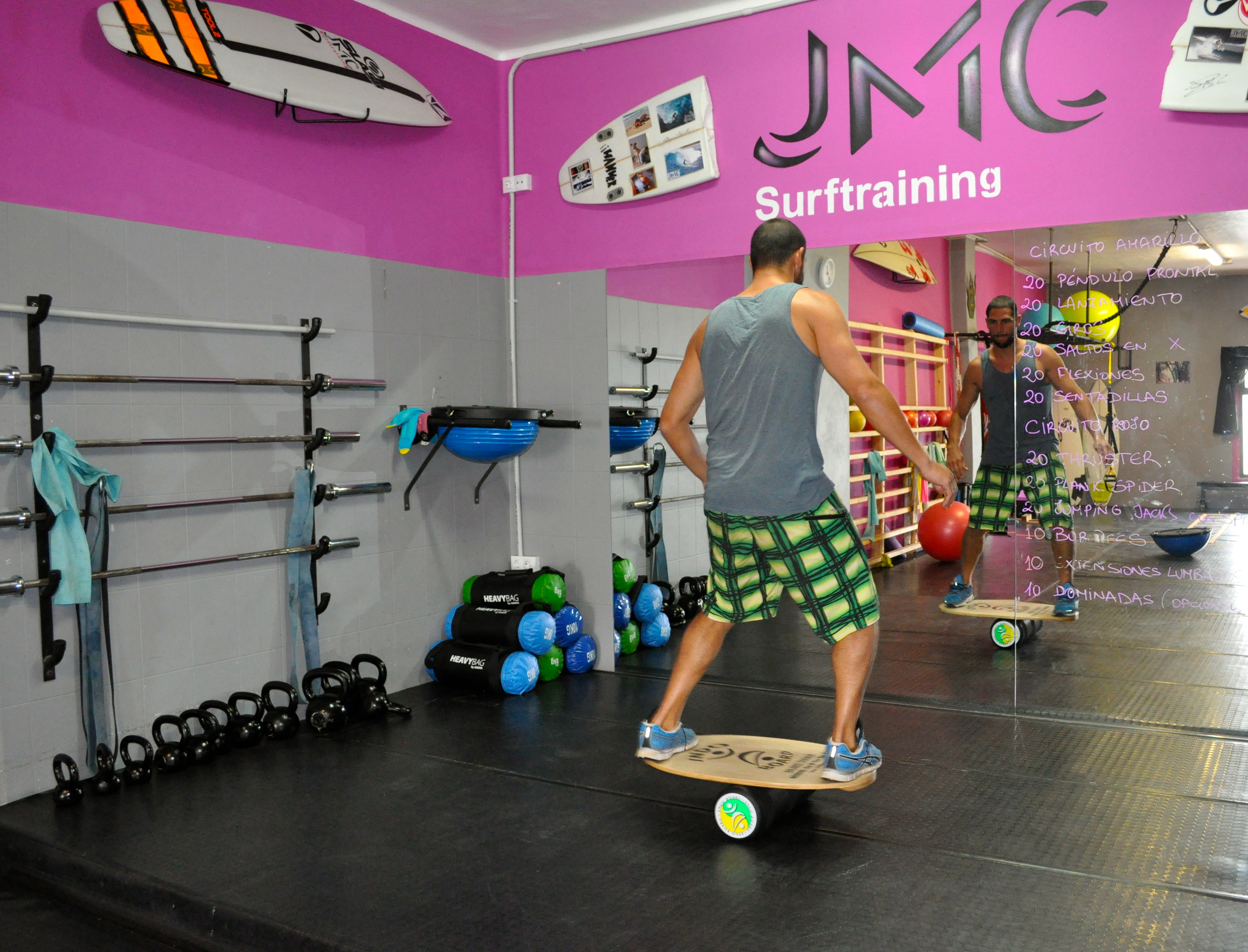 Entrenamiento de Surf